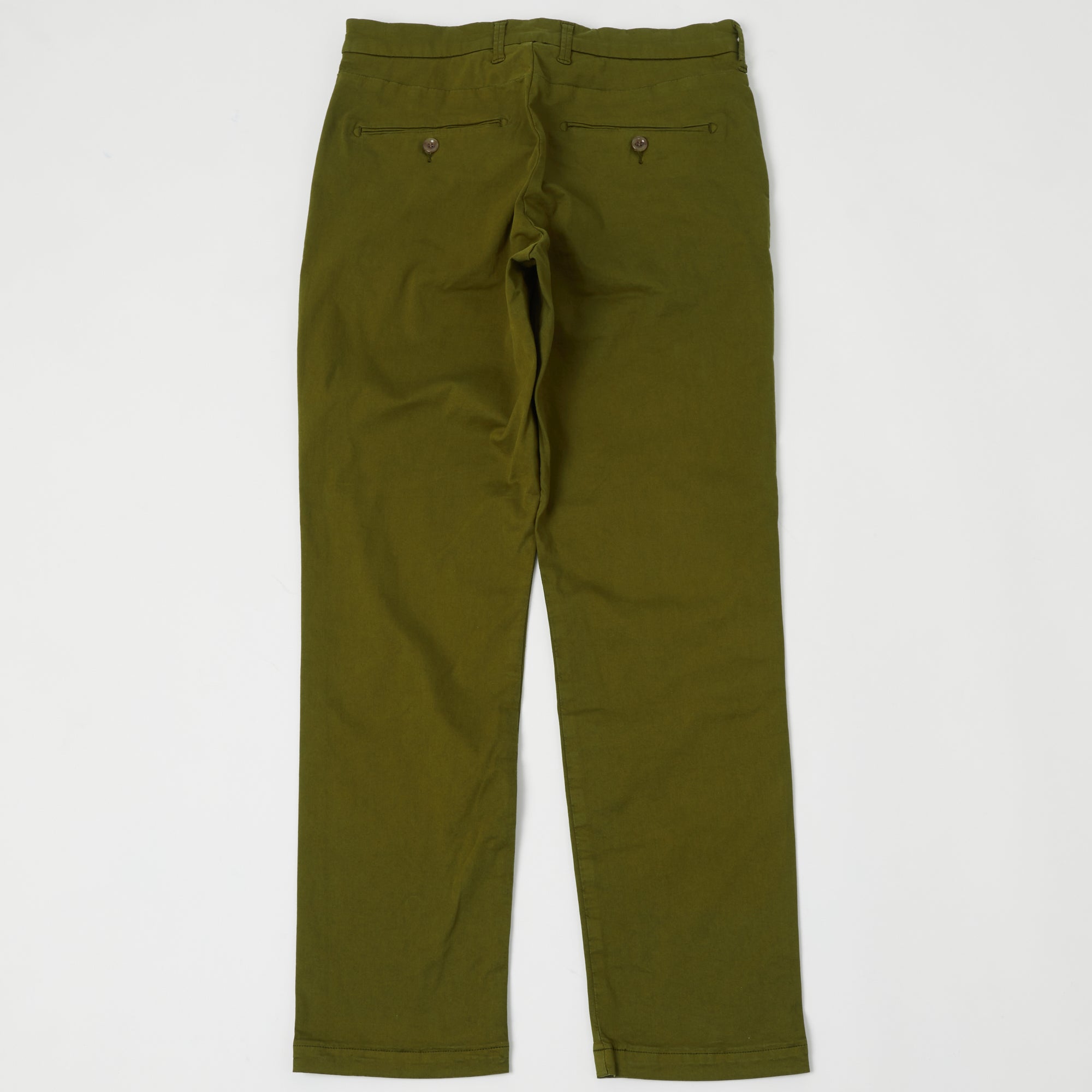 Spellbound Slim Tapered Stretch Chino - Army Green