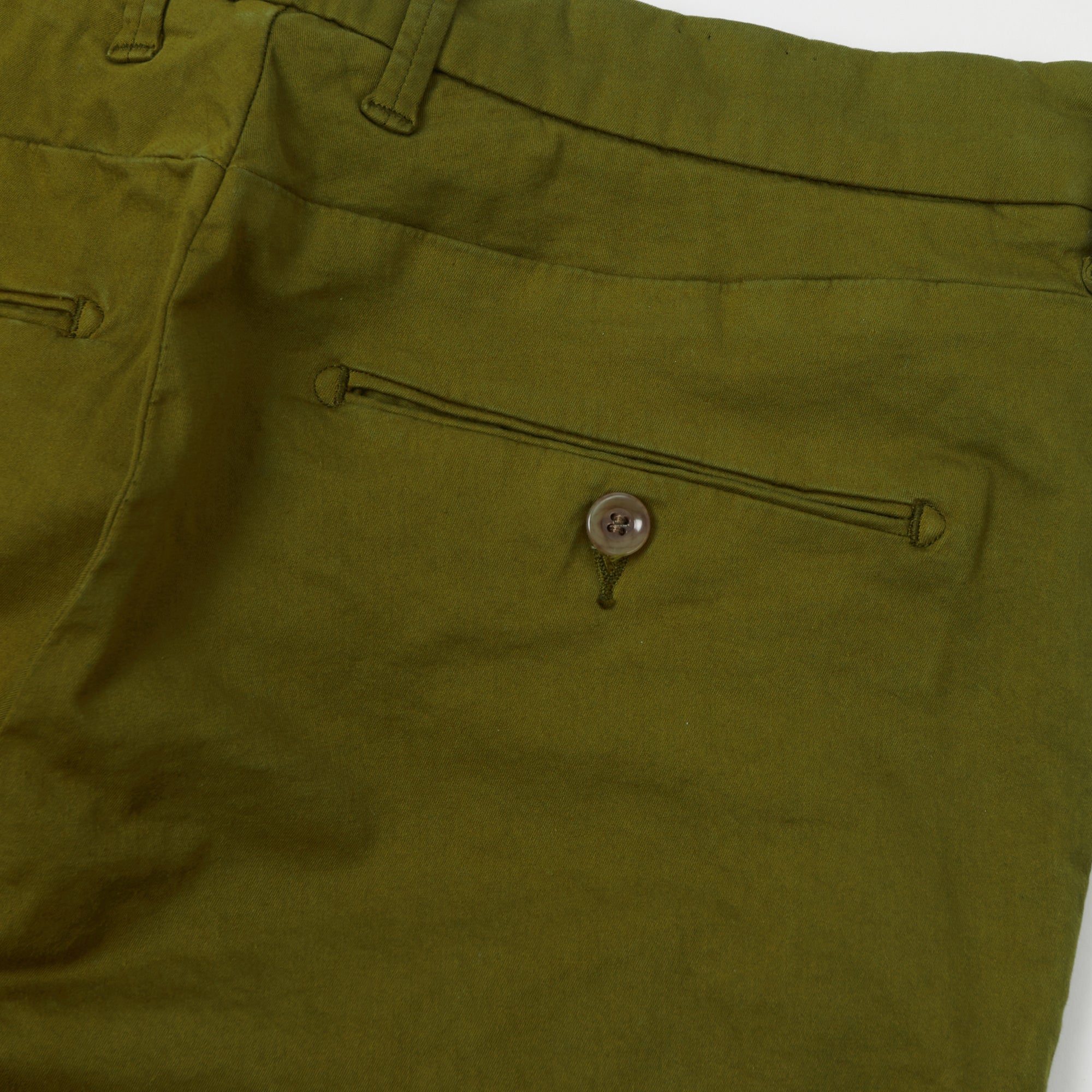 Spellbound Slim Tapered Stretch Chino - Army Green