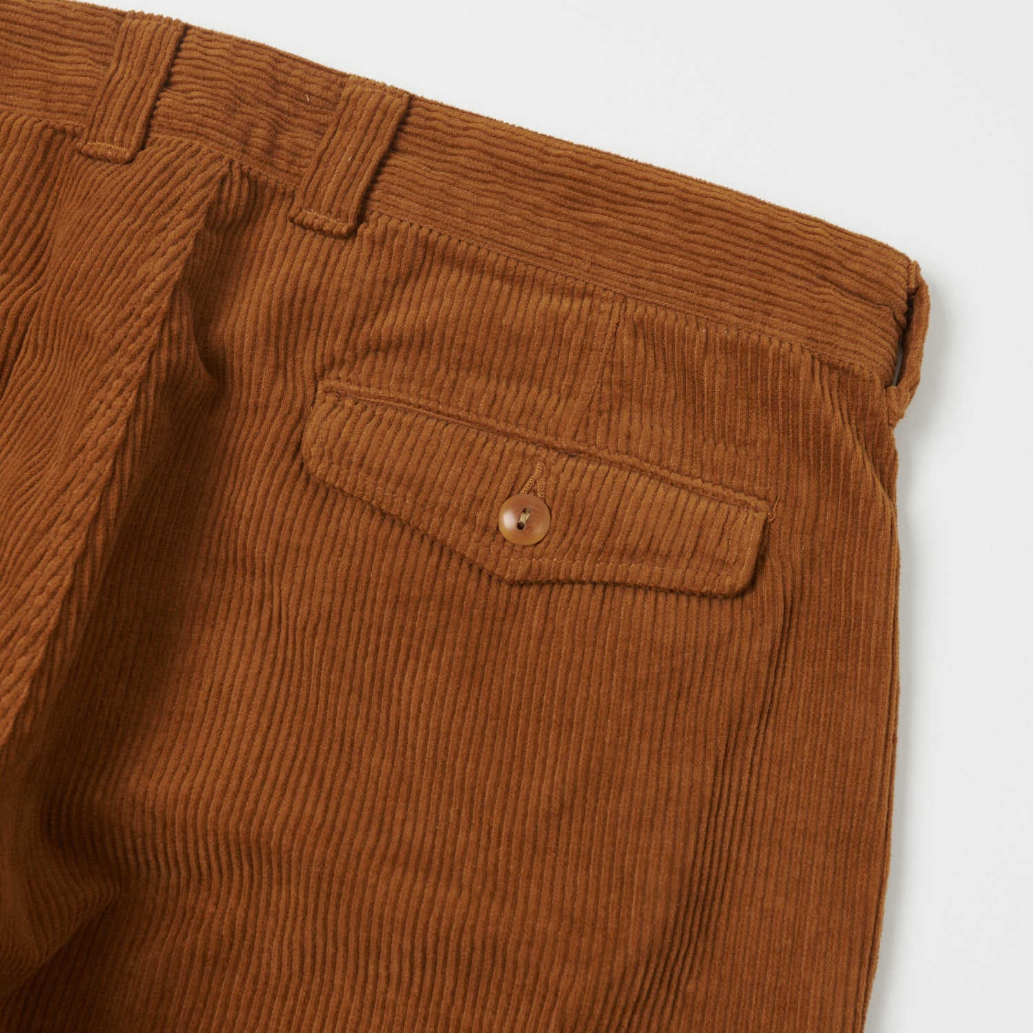Spellbound Heavy Corduroy Wide Trouser - Brick
