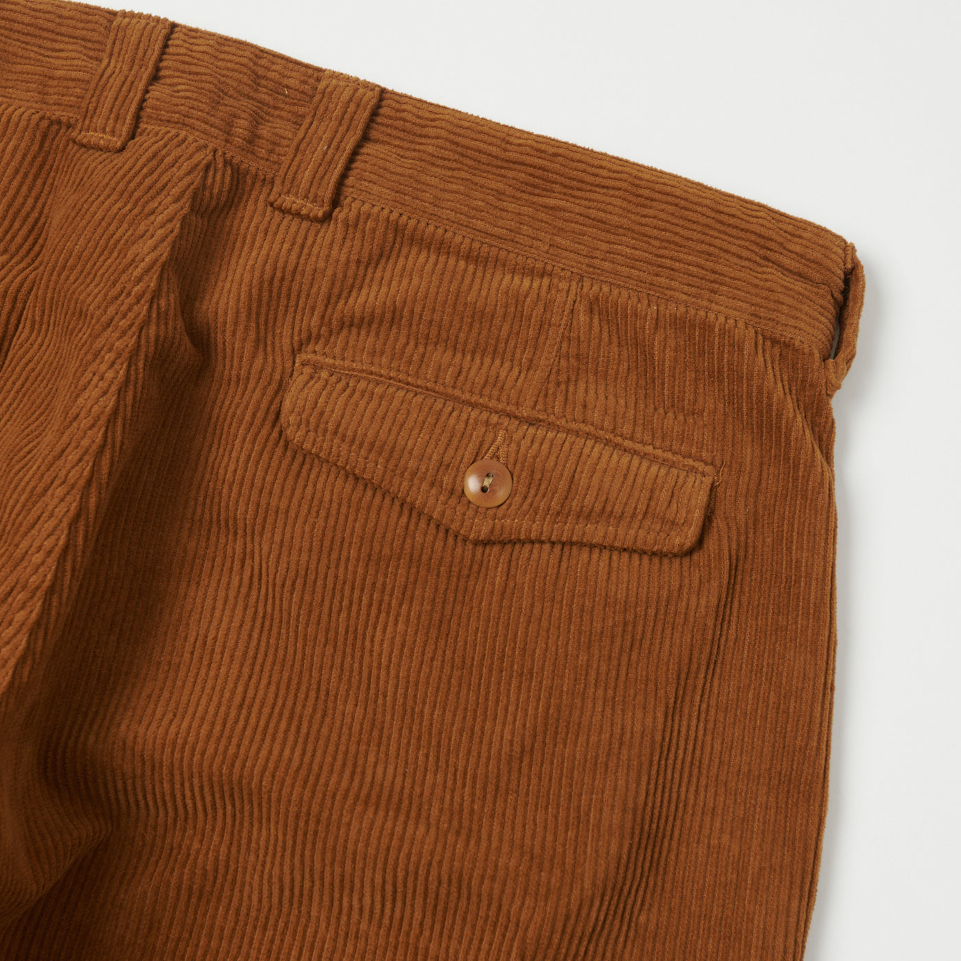 Spellbound 43-749H Corduroy Wide Trouser - Brick | SON OF A STAG