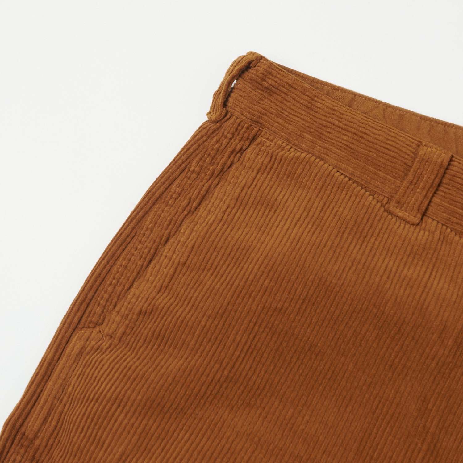 Spellbound Heavy Corduroy Wide Trouser - Brick