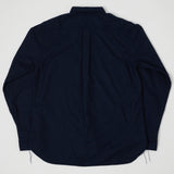 Spellbound 46-126W Wool Button Down Shirt - Navy