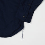 Spellbound 46-126W Wool Button Down Shirt - Navy