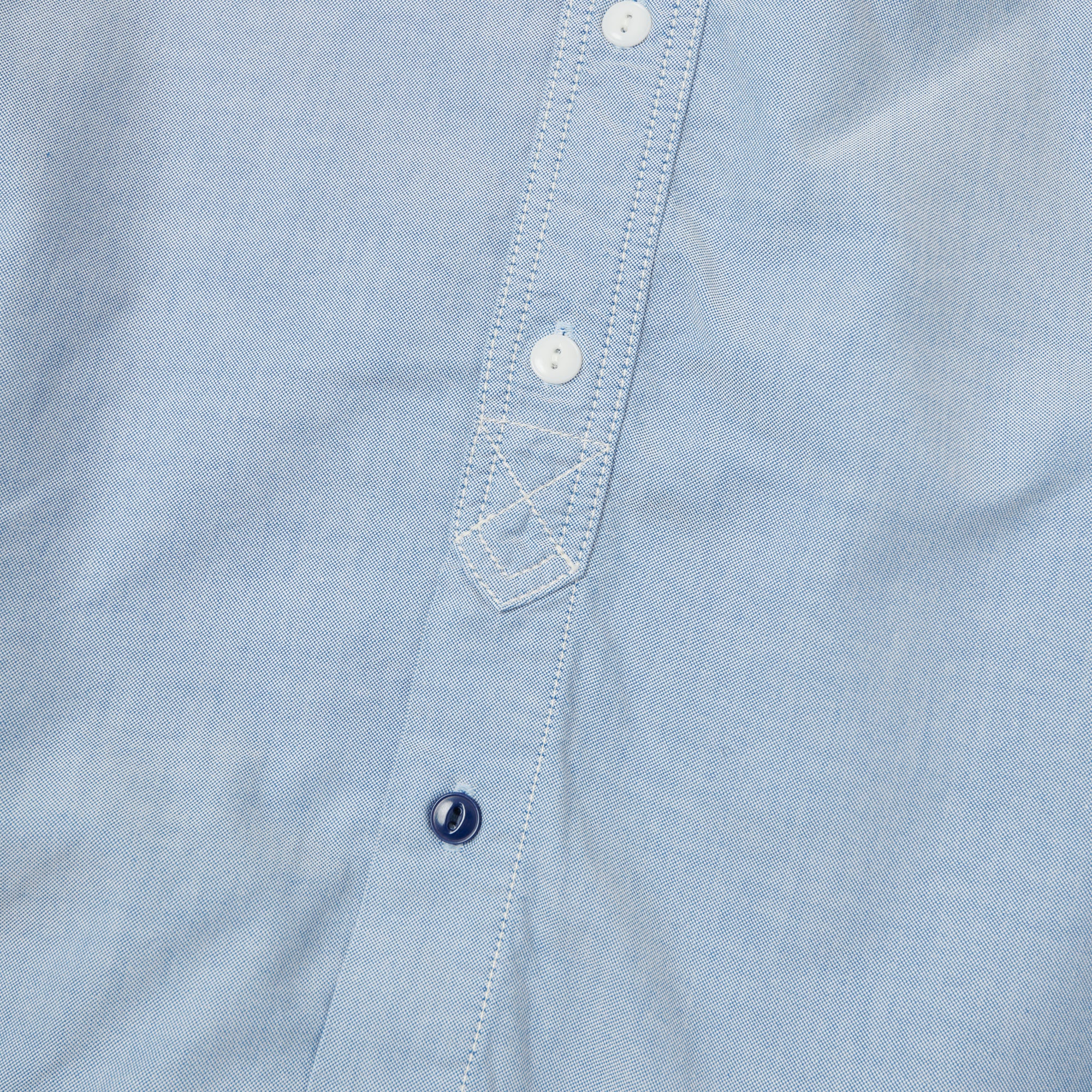 Spellbound Button Down Oxford Shirt - Blue