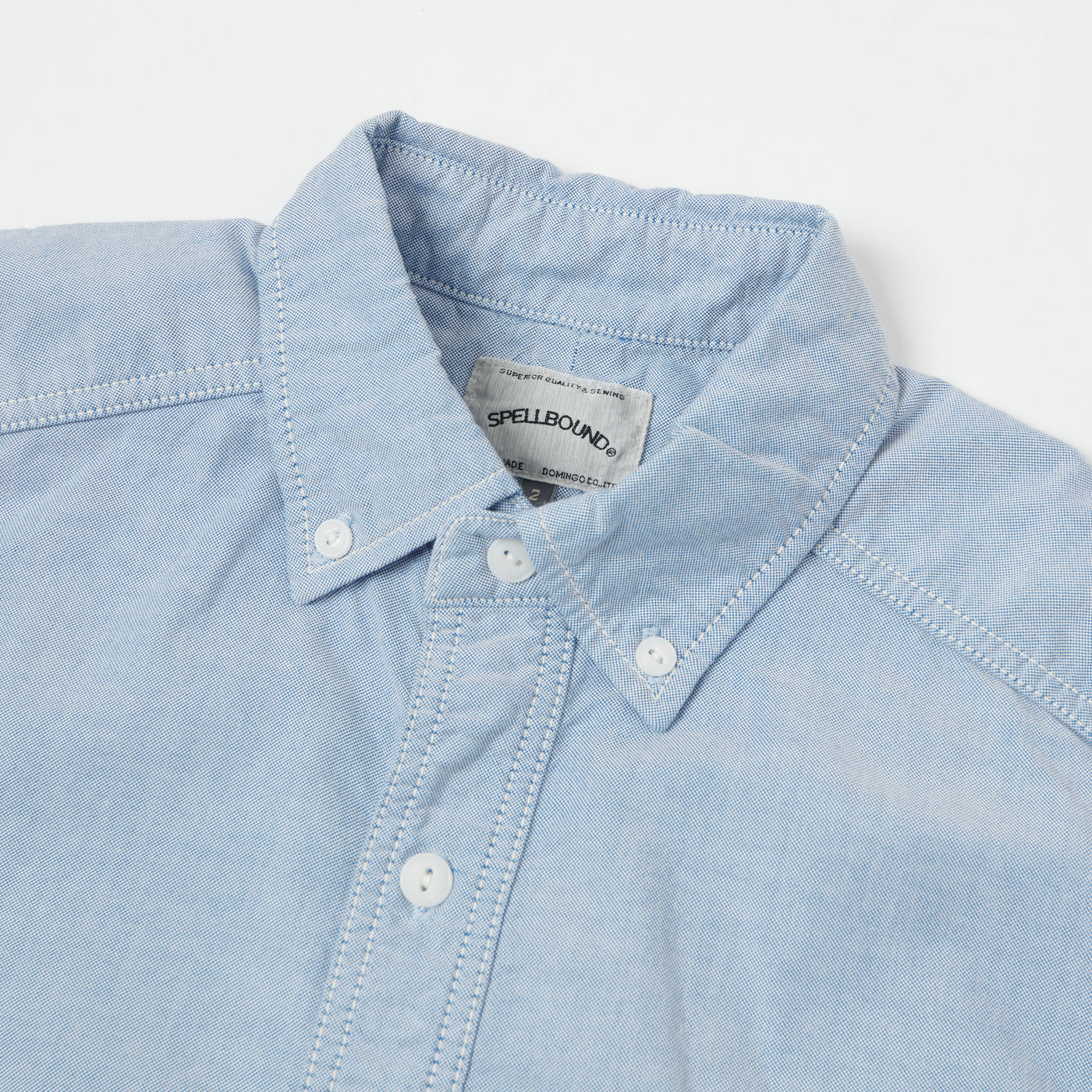 Spellbound Button Down Oxford Shirt - Blue