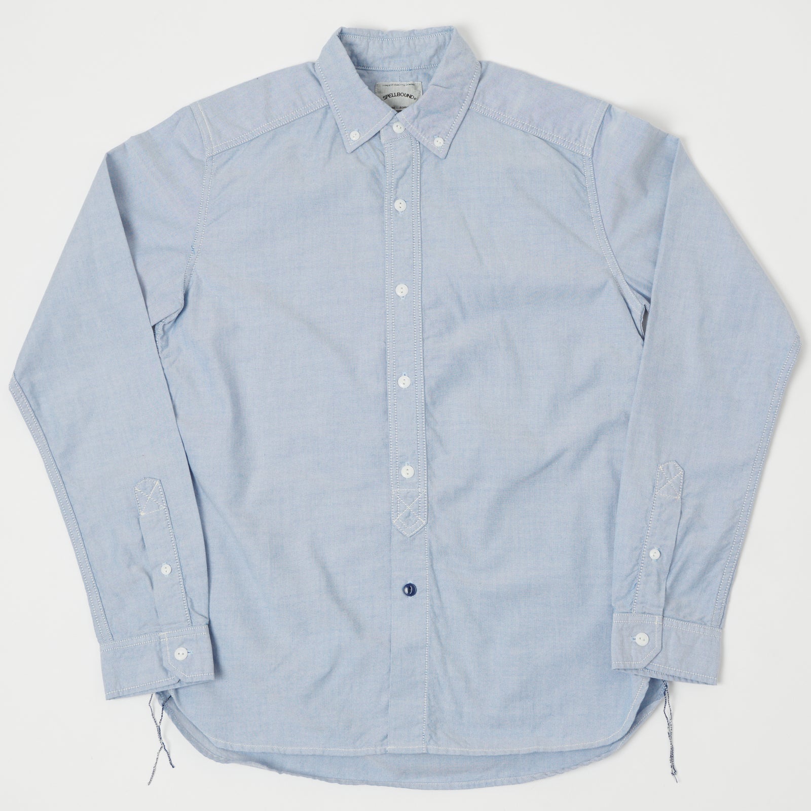 Spellbound Button Down Oxford Shirt - Blue | SON OF A STAG