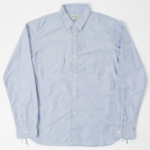 Spellbound Oxford Cloth Work Shirt - Blue