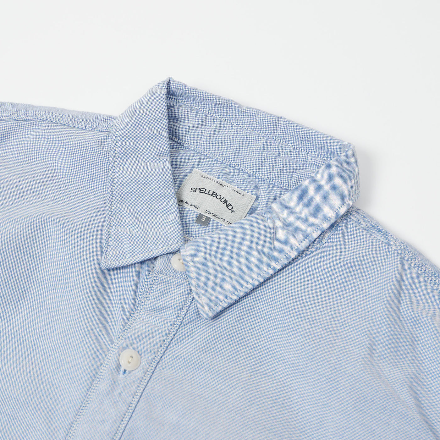 Spellbound Oxford Cloth Work Shirt - Blue