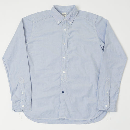 Spellbound Button Down Oxford Shirt - Blue