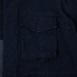 Spellbound 48-543W M-65 Jacket - Indigo Patchwork