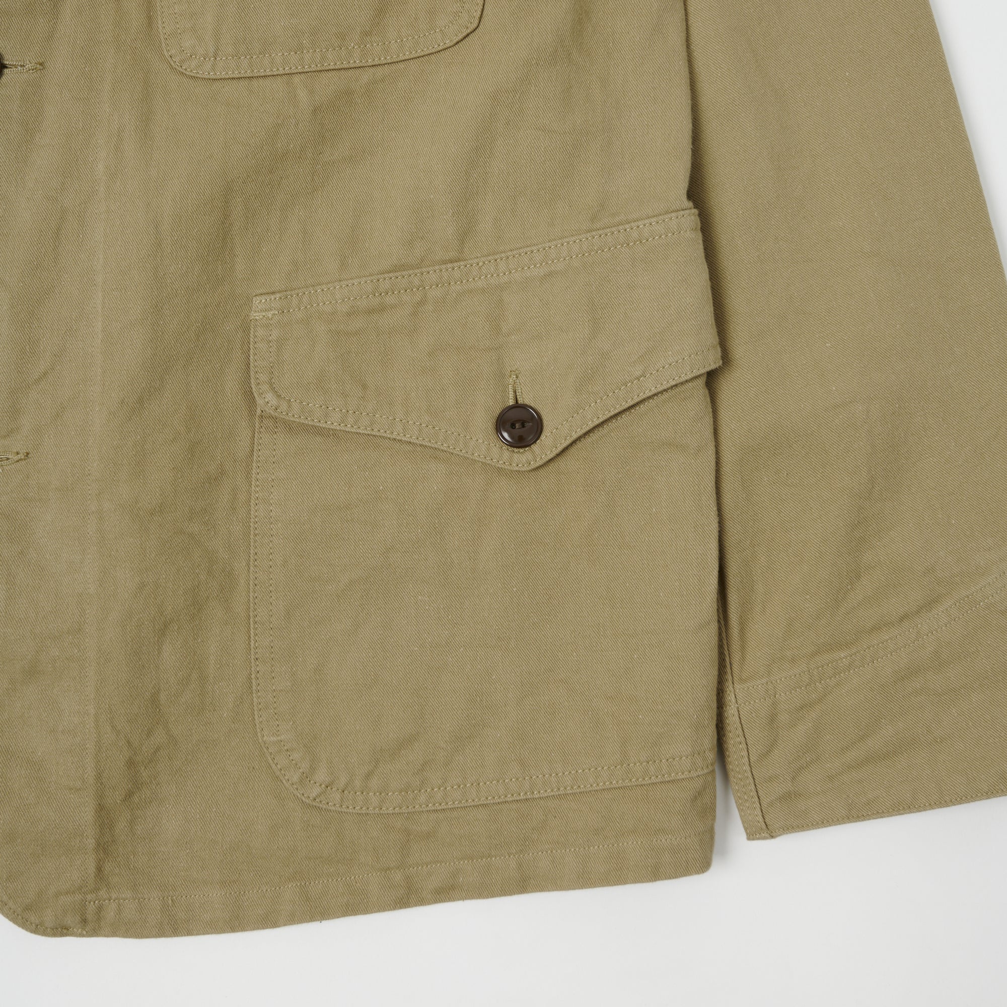 Spellbound Twill Work Jacket - Beige