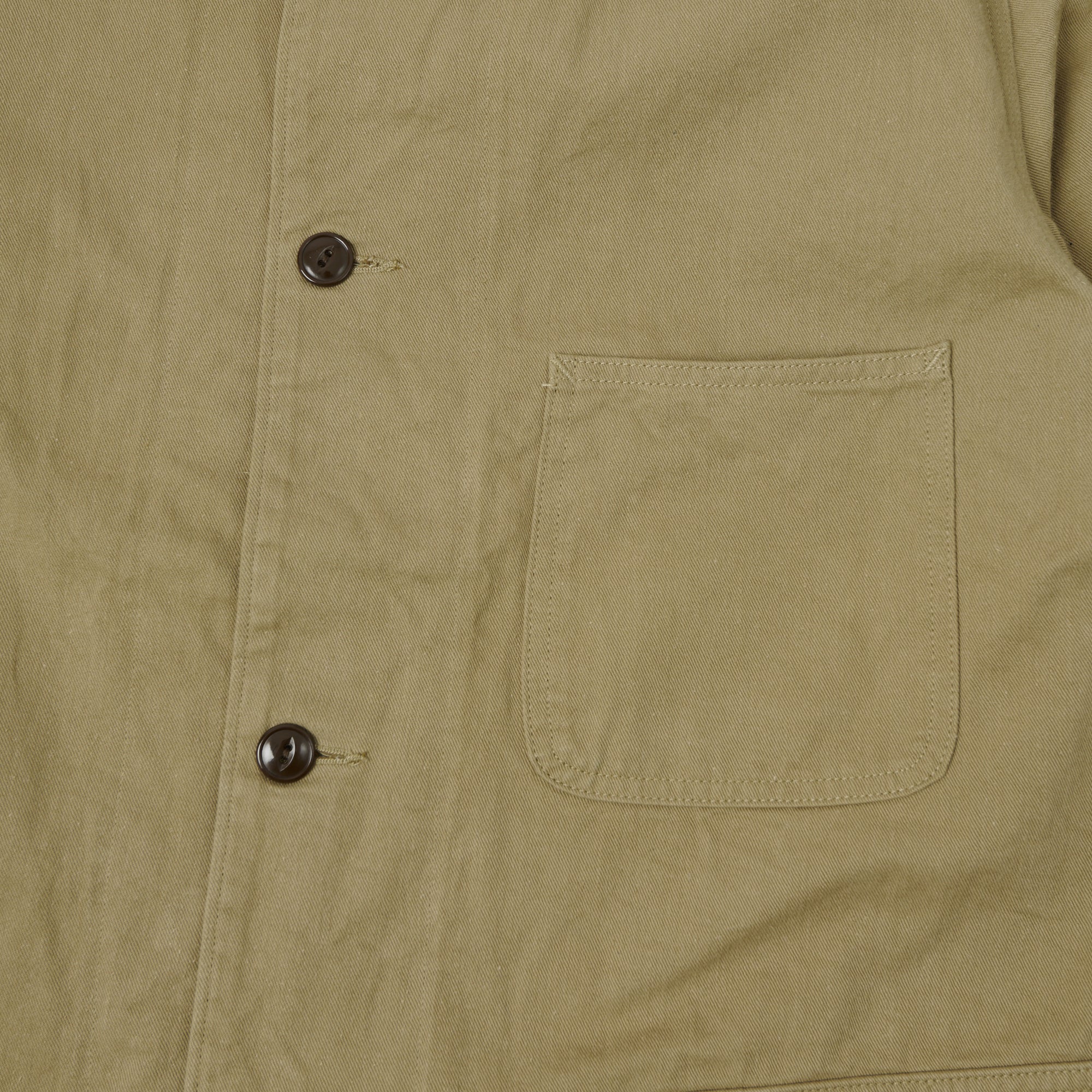 Spellbound Twill Work Jacket - Beige
