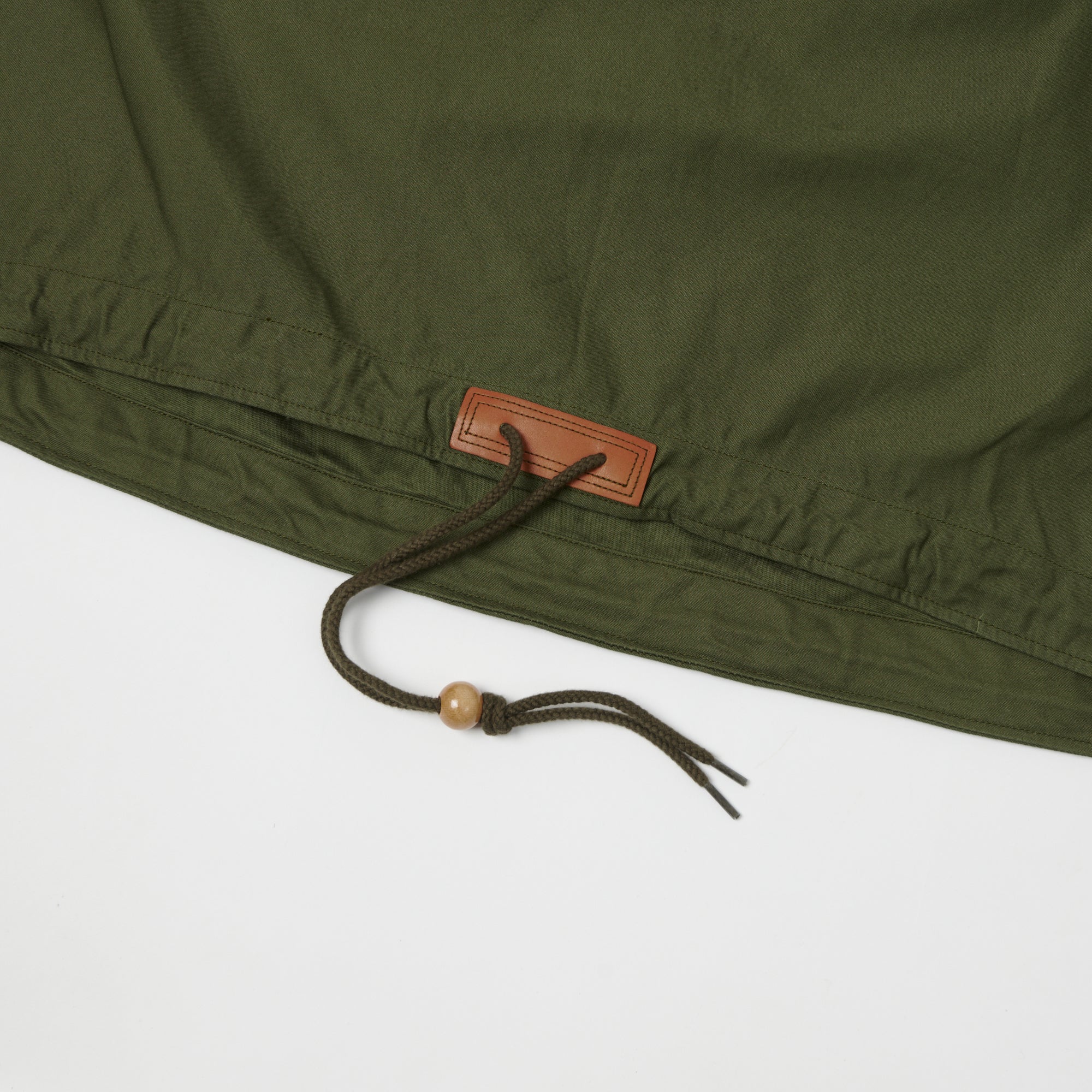 Spellbound Canvas Smock Jacket - Army Green