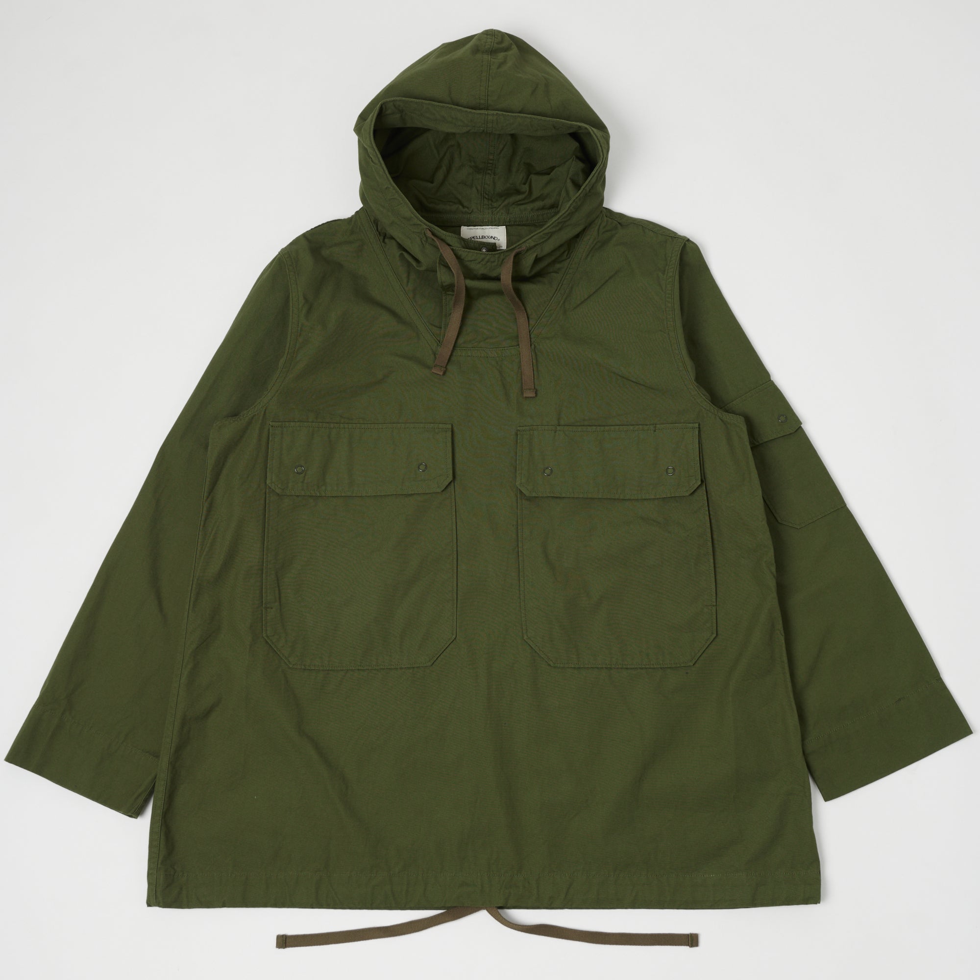 Spellbound Military Smock Jacket - Olive Drab