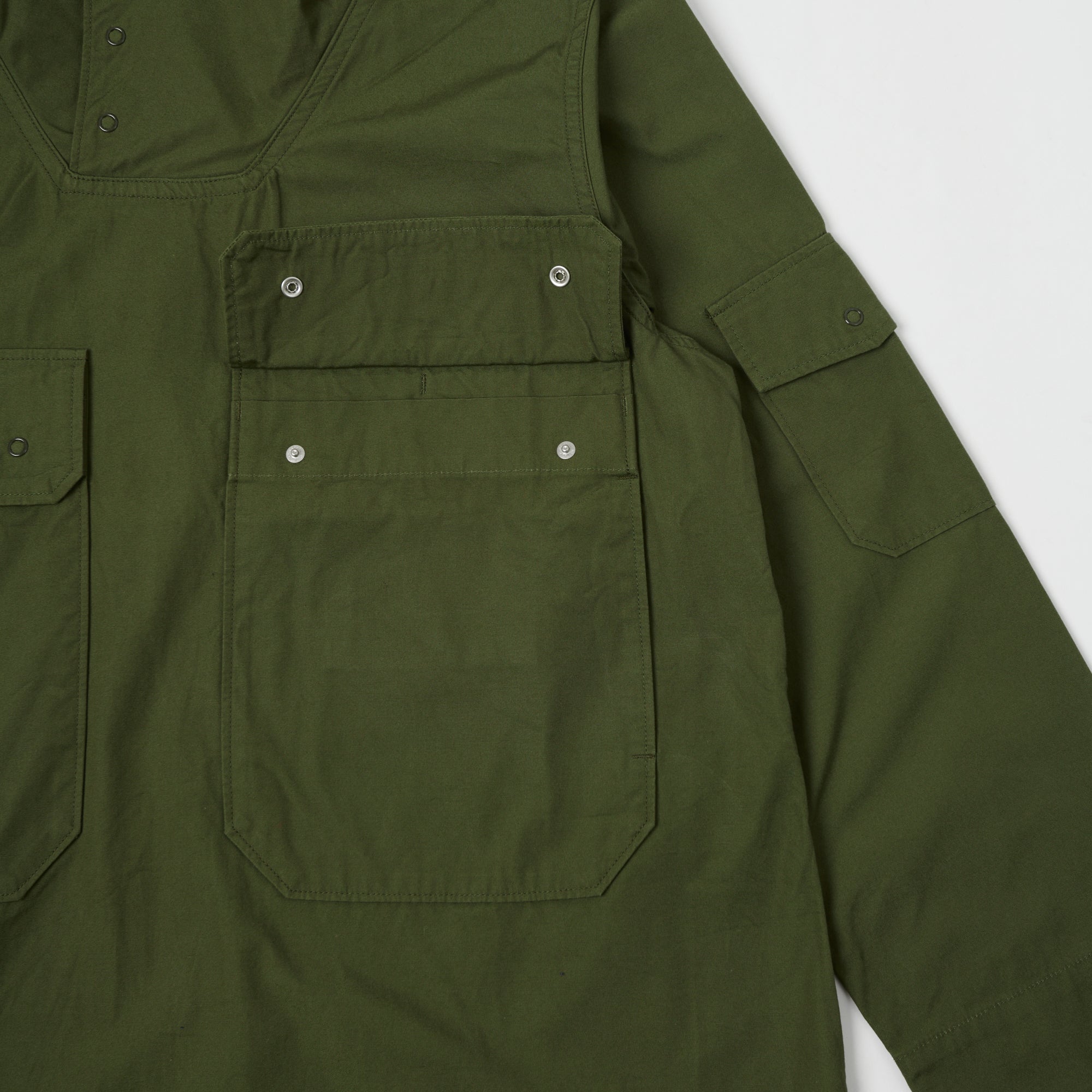 Spellbound Military Smock Jacket - Olive Drab