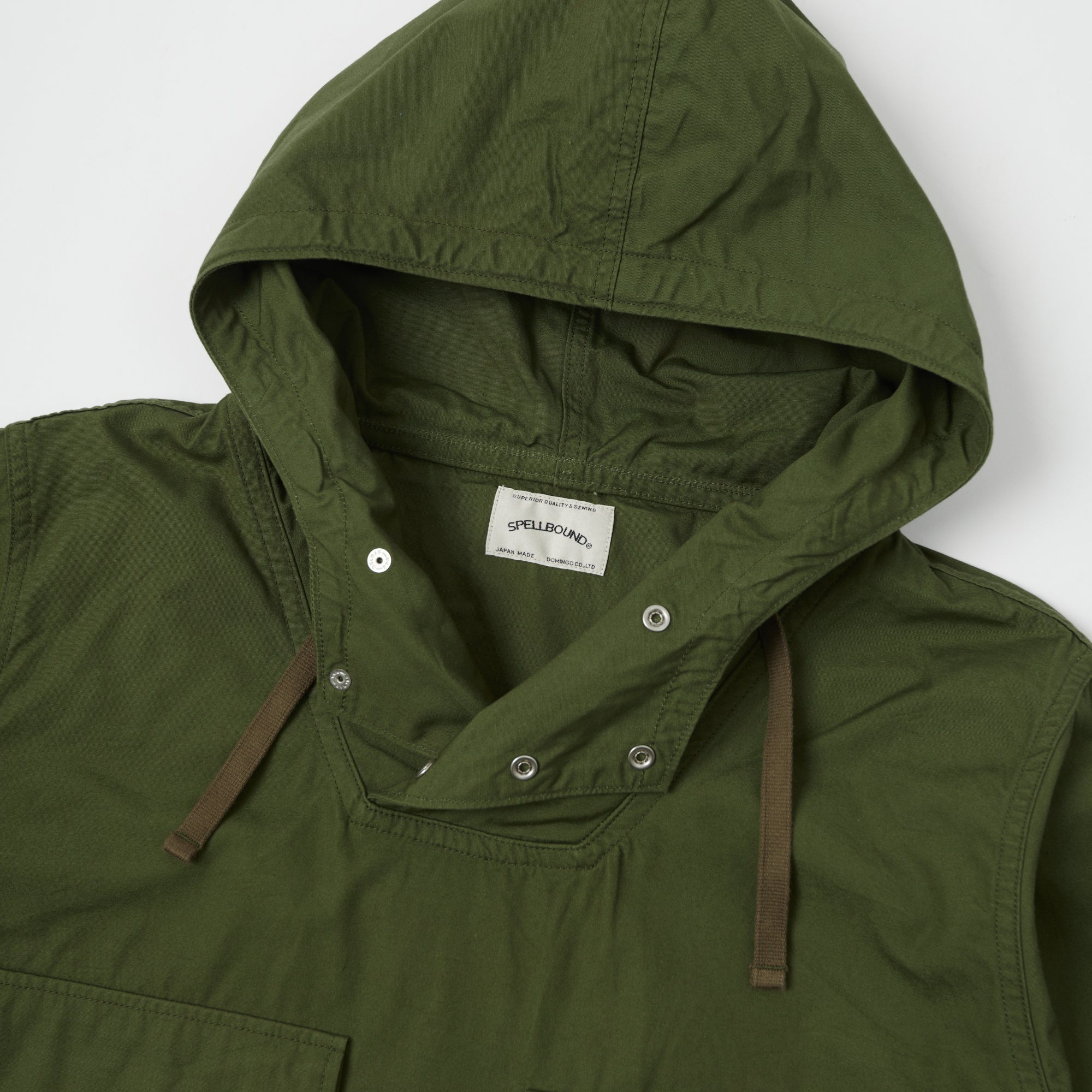 Spellbound Military Smock Jacket - Olive Drab