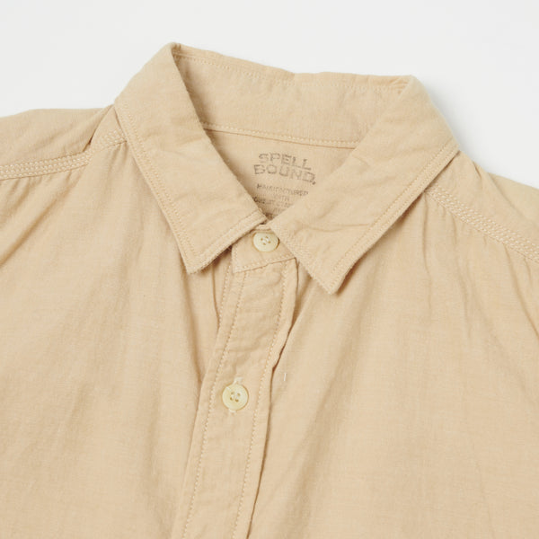 Spellbound 48-717E Cotton Work Shirt - Beige