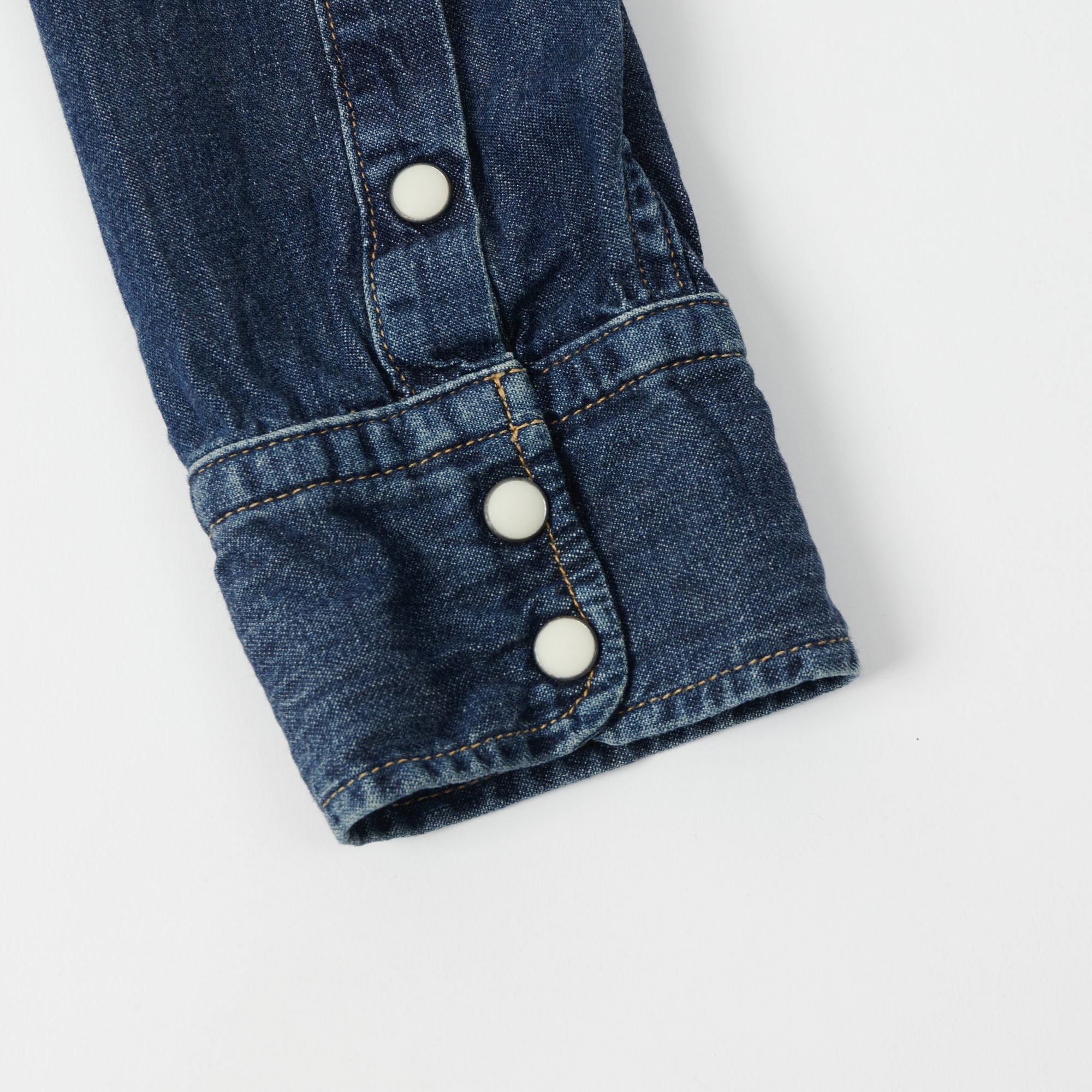 Spellbound 6oz Denim Western Shirt - Dark Wash