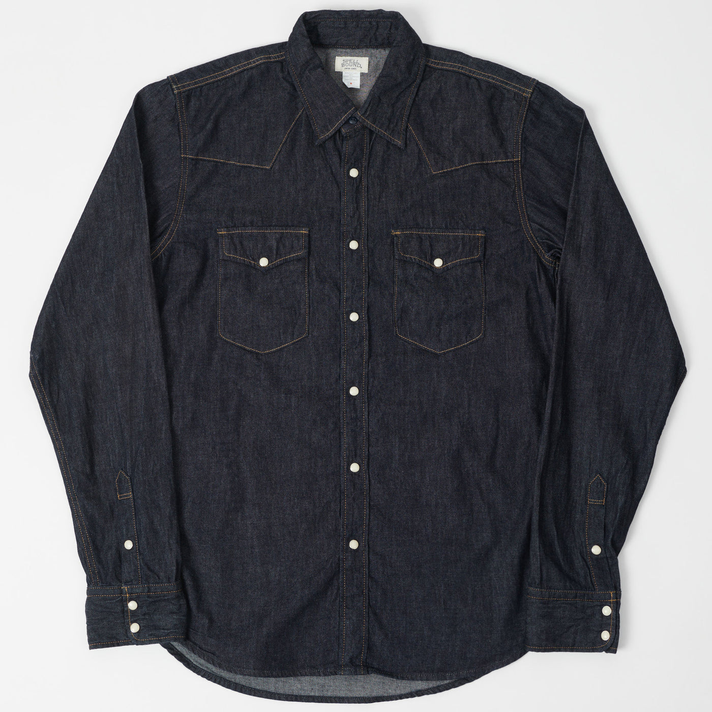 Spellbound 6oz Denim Western Shirt - Rinsed