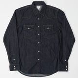 Spellbound 48-736E Western Style 6oz Denim Shirt - Rinsed