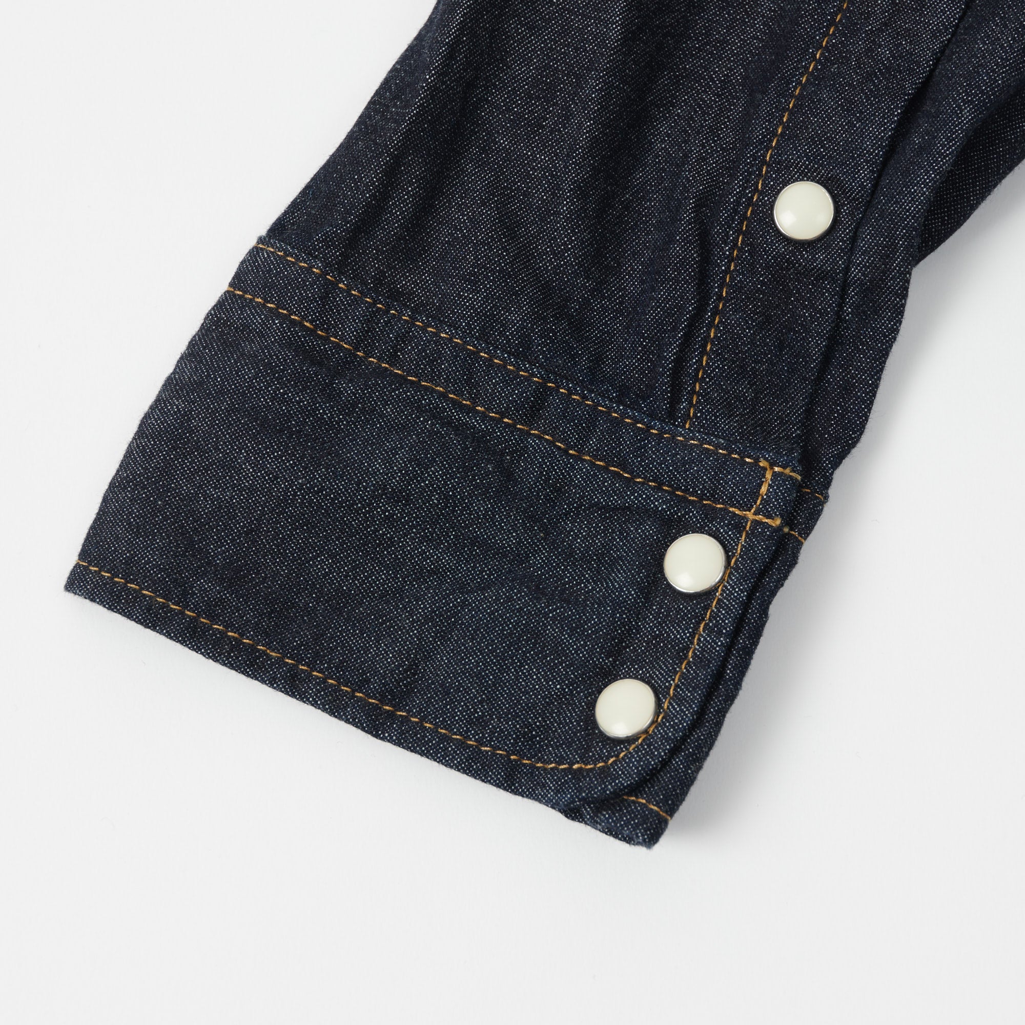 Spellbound 6oz Denim Western Shirt - Rinsed