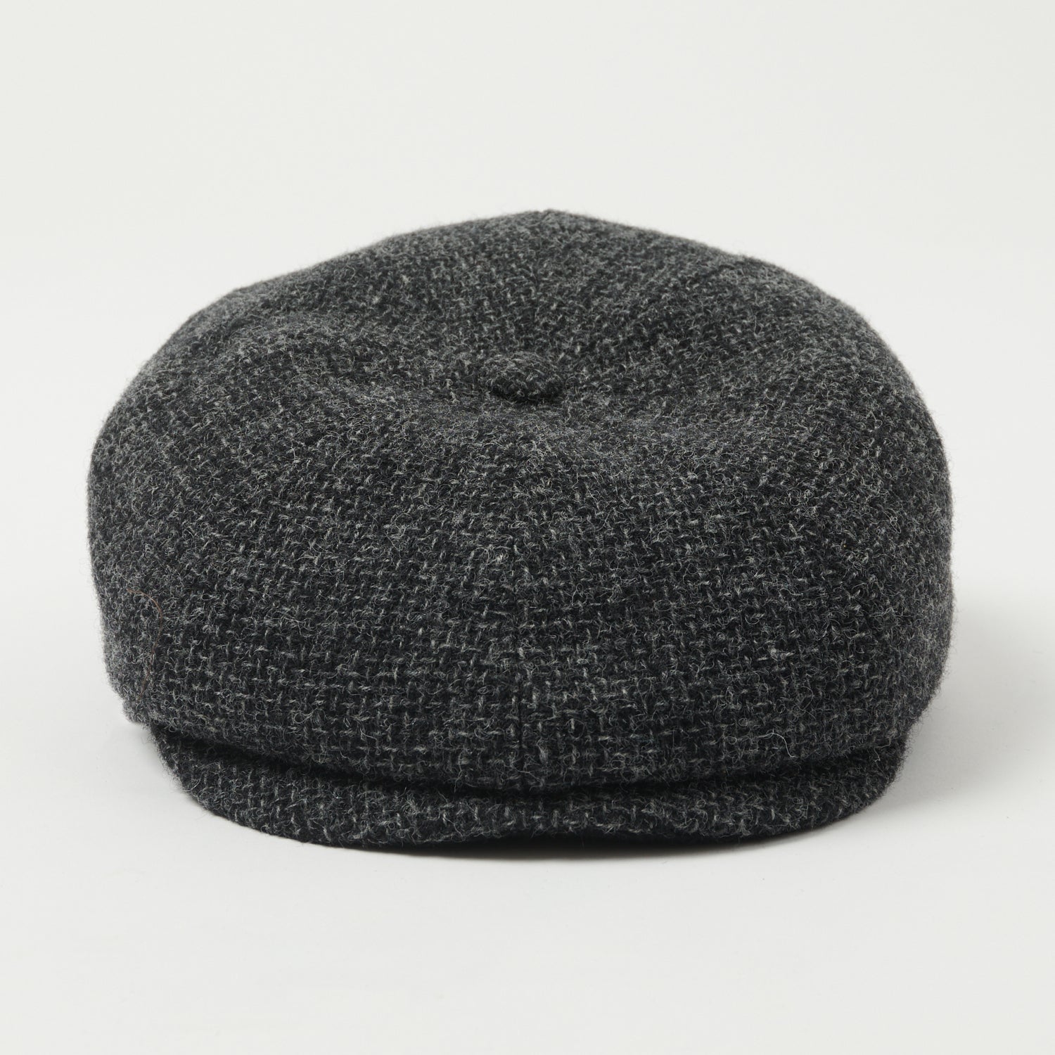 Stetson Hatteras Wool Flat Cap - Blue Melange