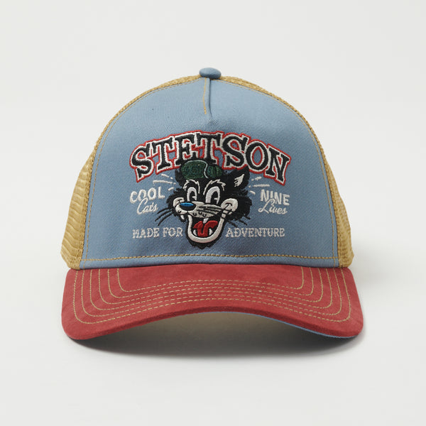 Stetson 7766103-82 'Cool Cats' Trucker Cap - Blue/Red