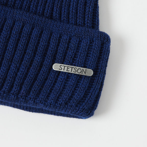 Stetson 8529301 Wool Beanie - Blue