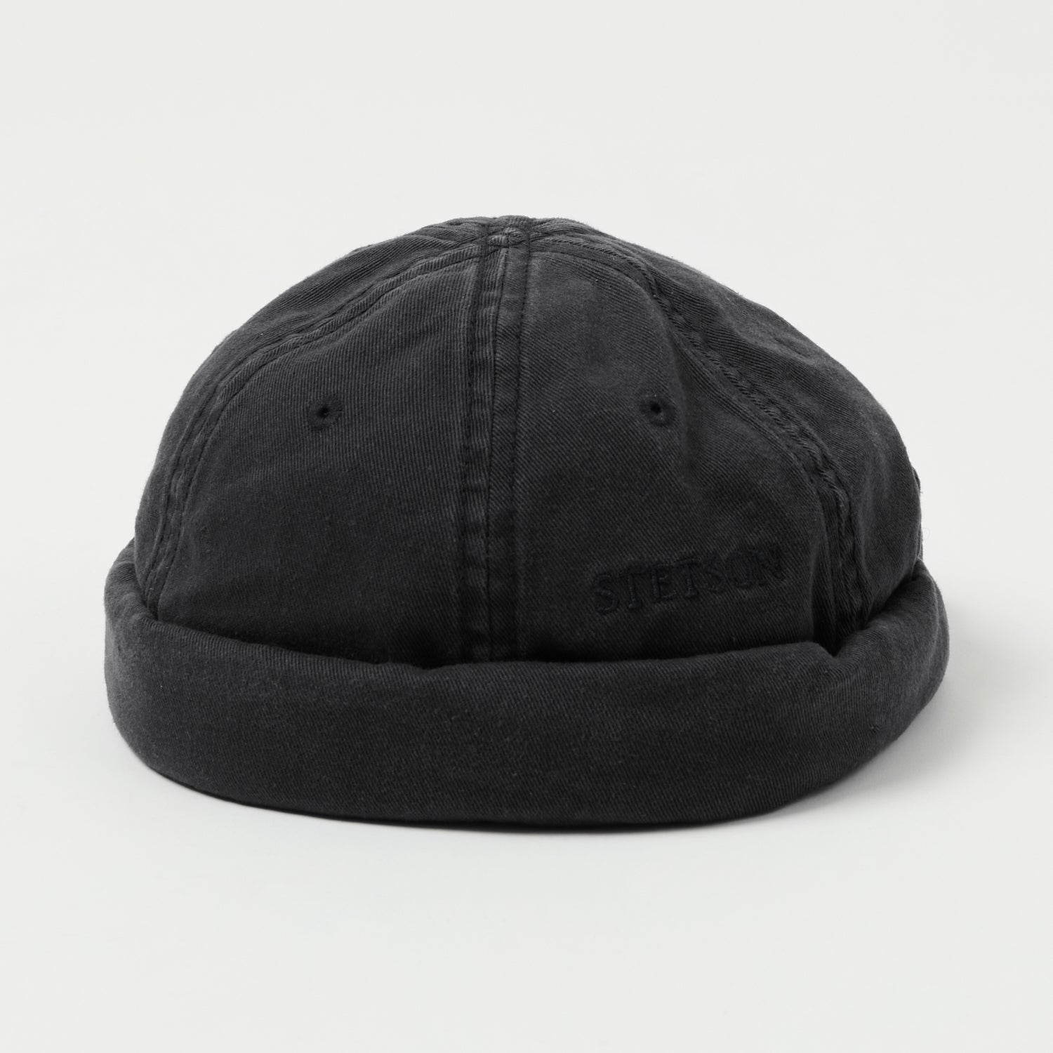 Stetson Cotton Docker Cap - Black – SON OF A STAG