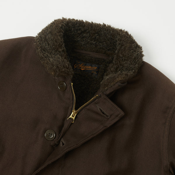 Stevenson Overall CG2-DB Charger Jacket Dark Brown