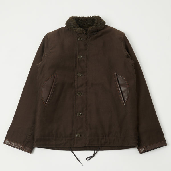 Stevenson Overall CG2-DB Charger Jacket Dark Brown