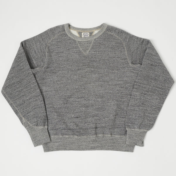 Stevenson Overall SS-HG Loopwheel Sweatshirt - Grey Melange