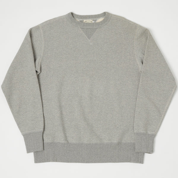 Studio D'artisan 9614 Loopwheel Sweatshirt - Heather Grey