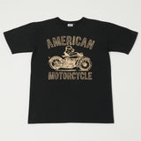 Studio D'artisan 'American Motorcycle' Print Tee - Black