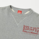 Studio D'artisan 'Boss of the Pig' Sweatshirt - Grey