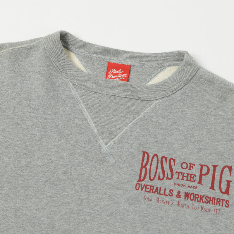 Studio D'artisan 'Boss of the Pig' Sweatshirt - Grey
