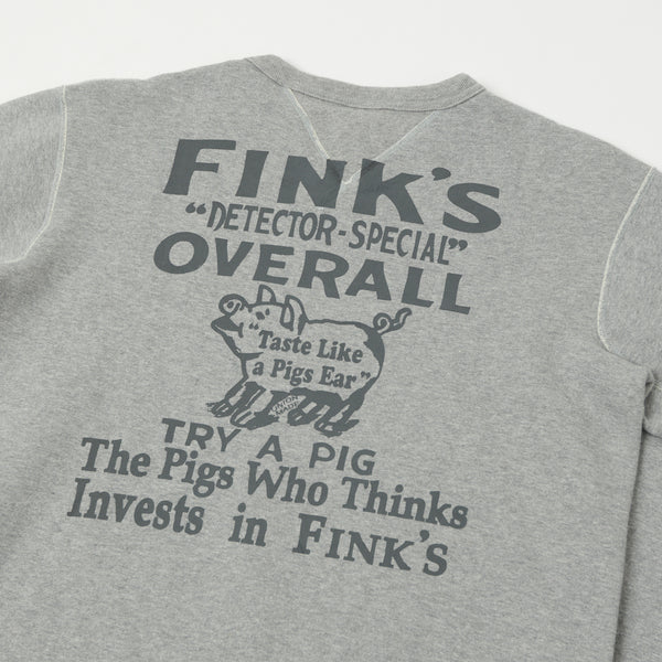 Studio D'artisan 'Fink's Overall' Sweatshirt - Heather Grey