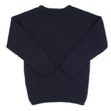 Smith Sato Suzuki Fisherman's Knit Sweater - Navy
