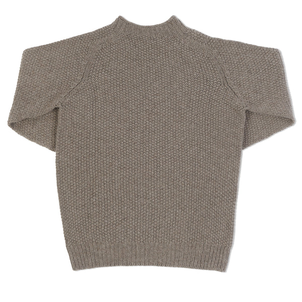 Smith Sato Suzuki Toyama High Neck Knit Sweater - Taupe