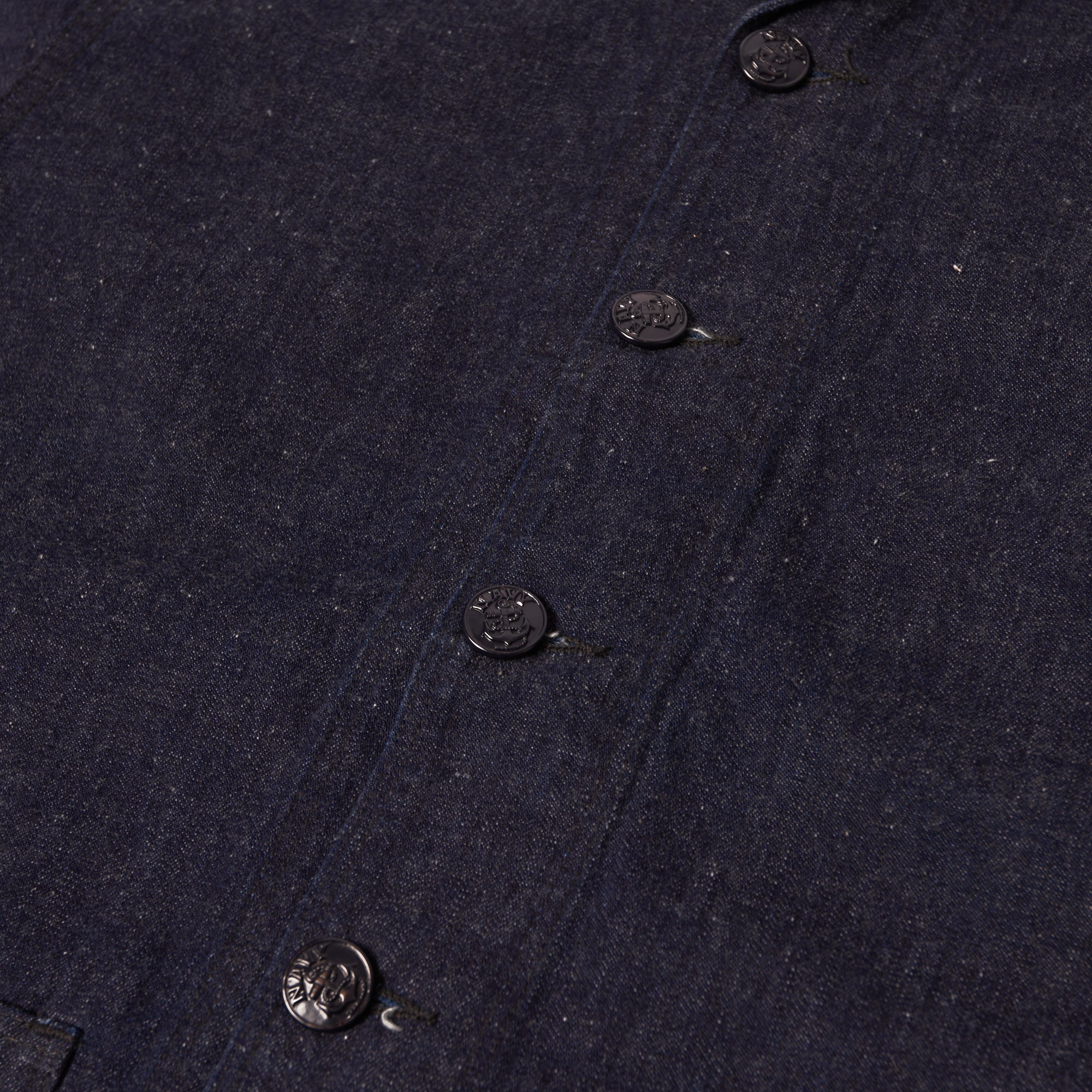 TCB U.S.N. Seaman Shawl Collar Denim Jacket