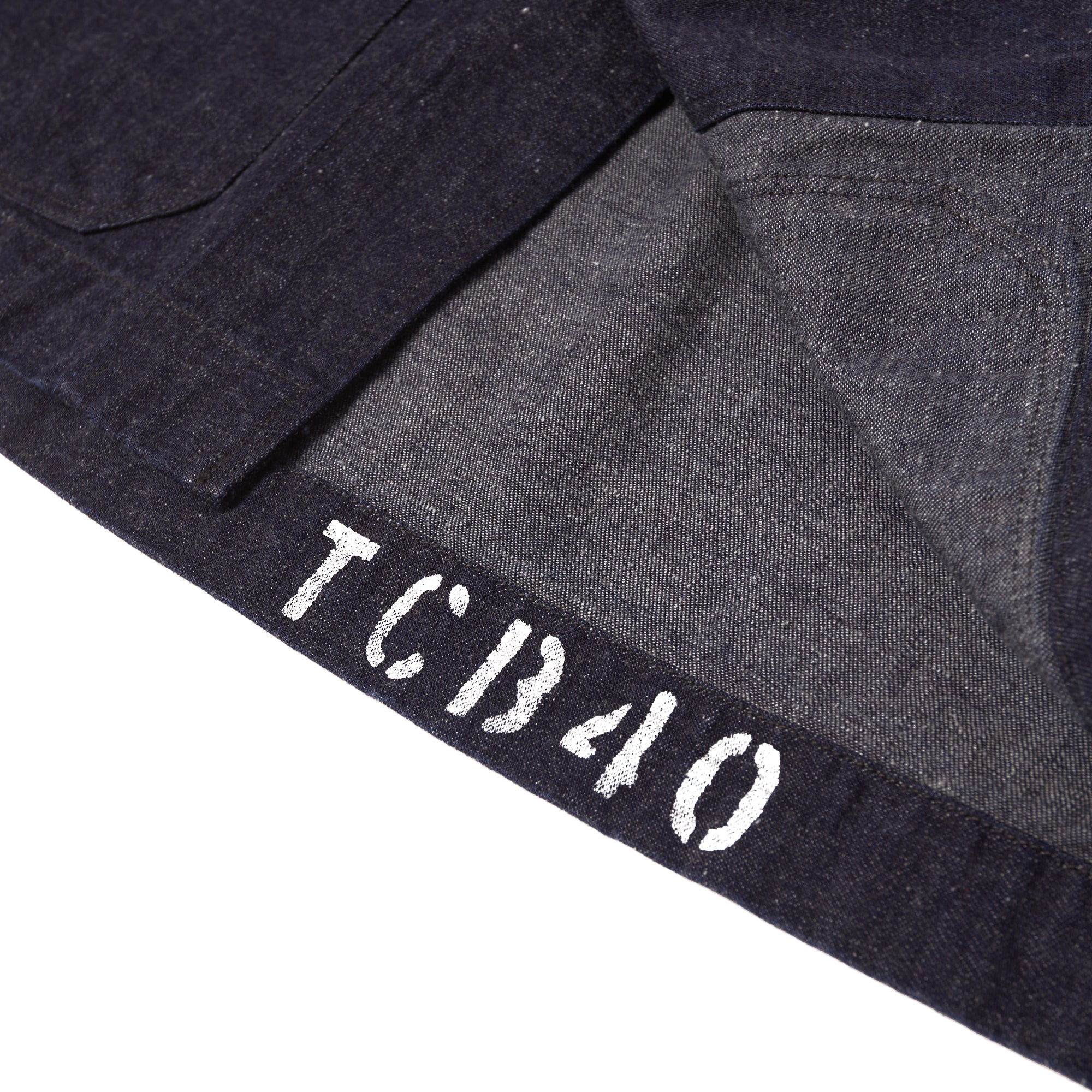 TCB U.S.N. Seaman Shawl Collar Denim Jacket