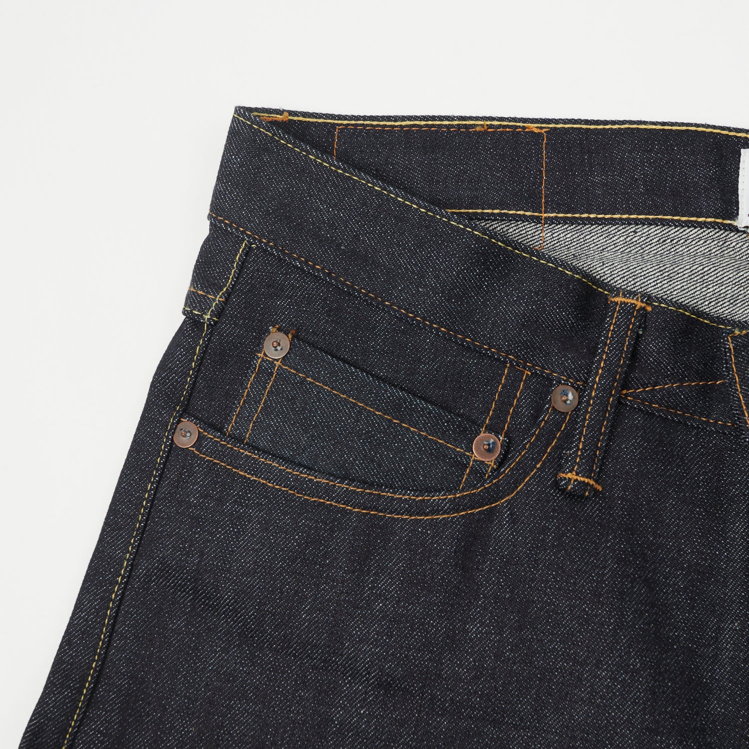 Tellason Elgin 14.75oz Slim Tapered Jean - Cone Mills