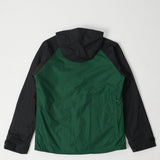 Topo Designs Raglan Windbreaker Jacket - Black/Forest