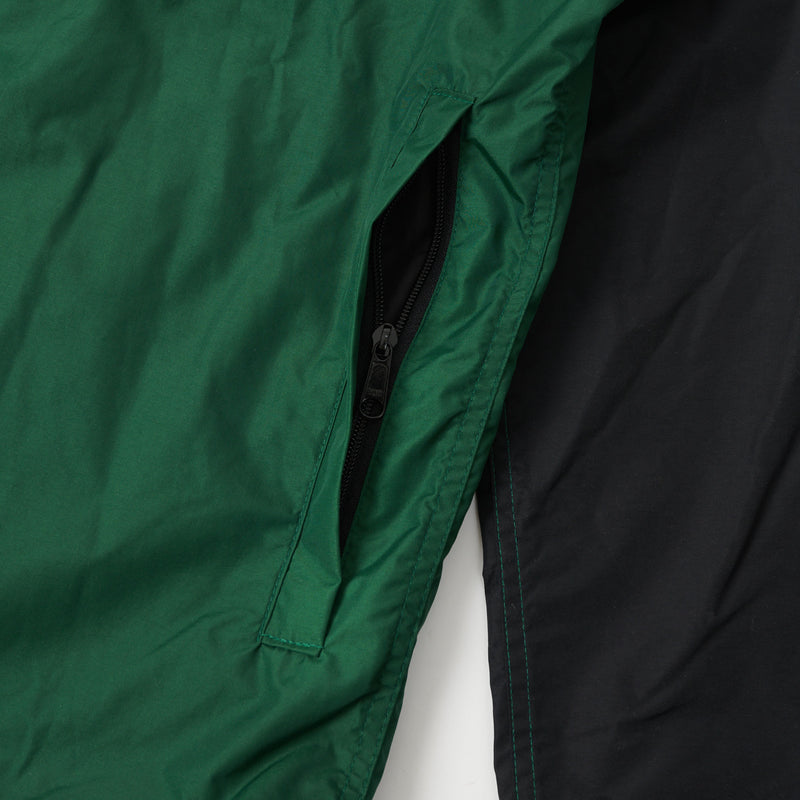 Topo Designs Raglan Windbreaker Jacket - Black/Forest