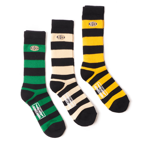 TOYS McCOY TMA2116 Border Stripe 3-Pack Sock - Multi