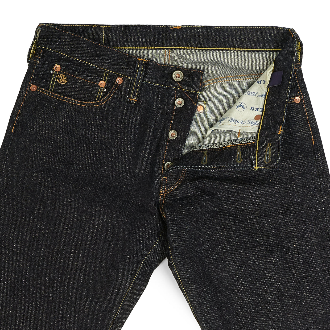 TOYS McCOY TMP1208 135D 13.5oz Slim Straight Jean - One Wash | SON 