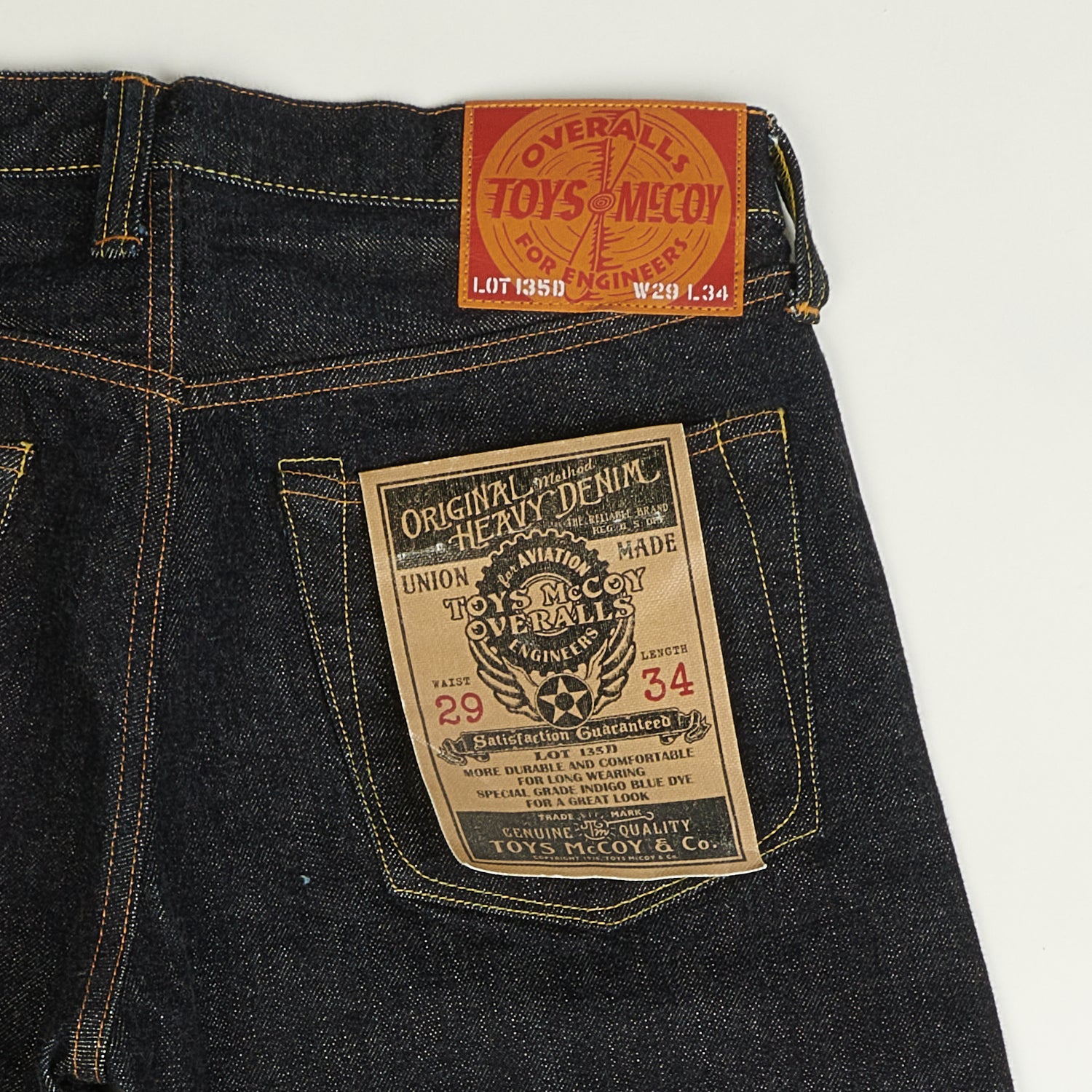 TOYS McCOY 135D 13.5oz Slim Straight Jean - One Wash – SON OF A STAG