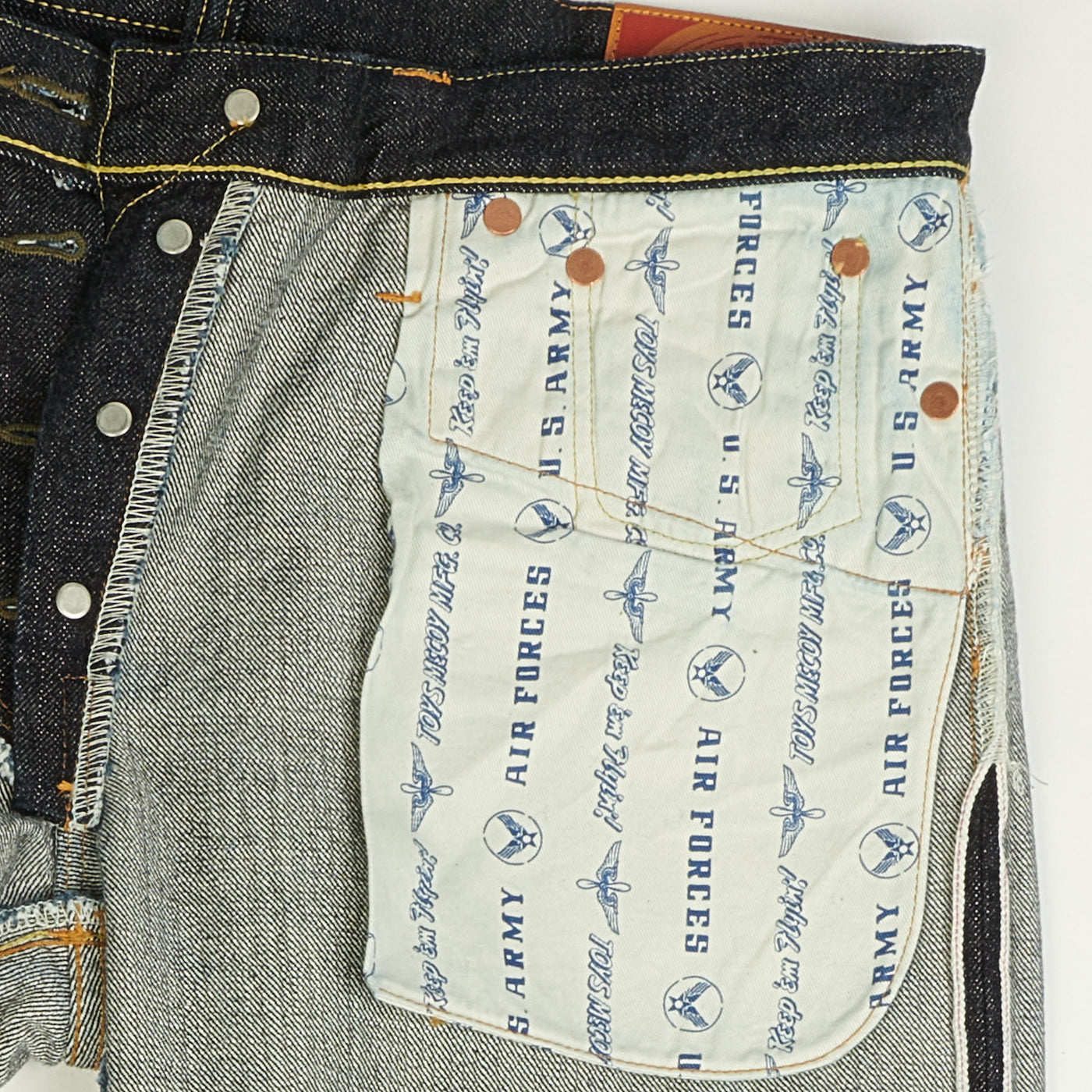 TOYS McCOY TMP1208 135D 13.5oz Slim Straight Jean - One Wash | SON 