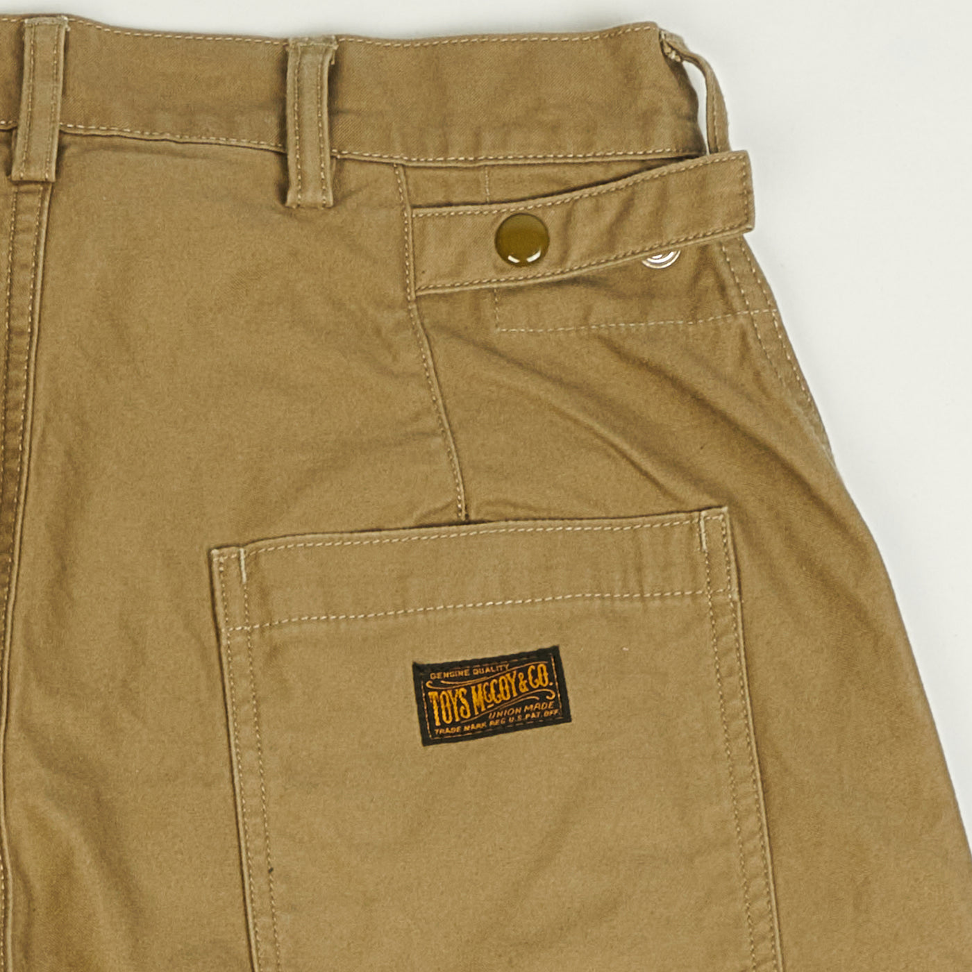 トイズマッコイ U.S.A.F. UTILITY TROUSERS カーキ TOYS McCOY U.S.A.F. UTILITY TROUSERS | Backflow