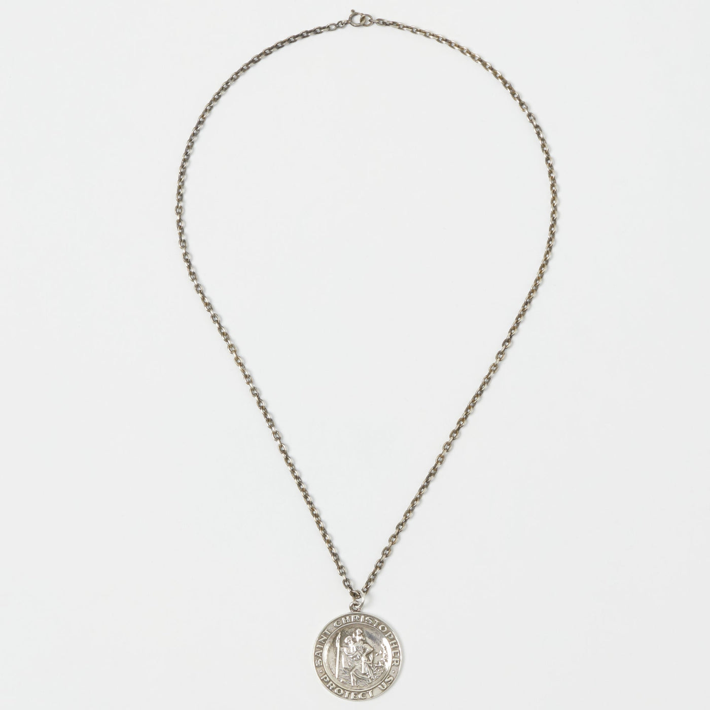 TOYS McCOY Steve McQueen St. Christopher Pendant - Silver